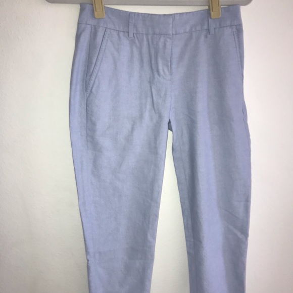 Light blue cropped trousers - Picture 1 of 1
